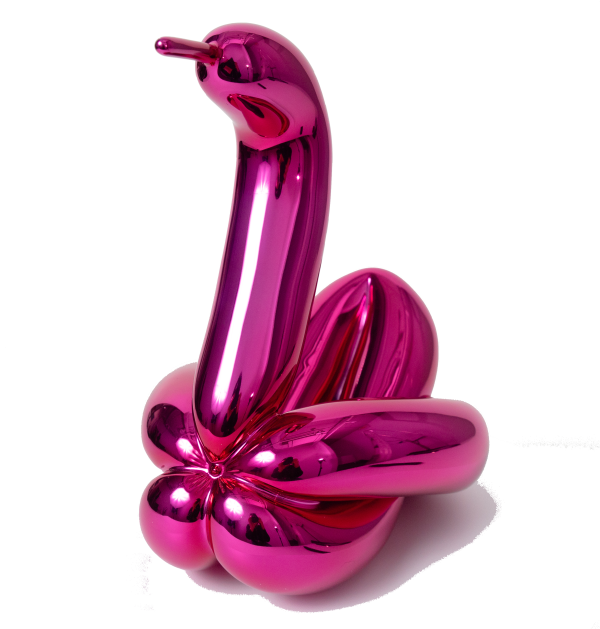Balloon Swan (Magenta), 2019 - Image 2