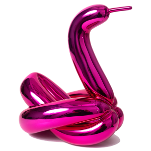 Balloon Swan (Magenta), 2019